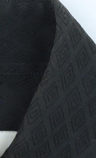 Versace Men's Black Formal Dress Shirt 15.5