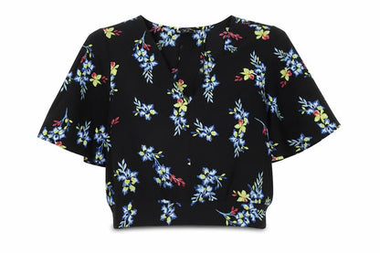 Womens UK Size 10 New Look Black  Blouse