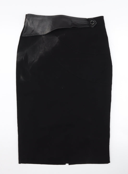 Klass Black Women's Pencil Skirt, Size 10