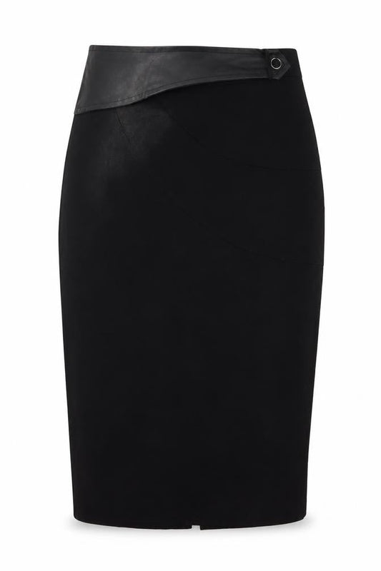 Klass Black Women's Pencil Skirt, Size 10