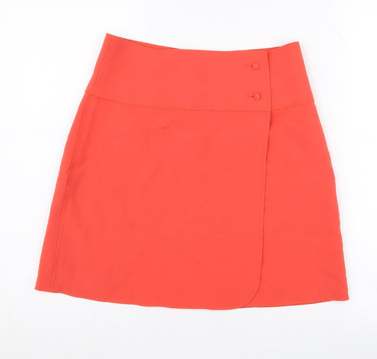 Jaeger Red Women's Skirt Size 8