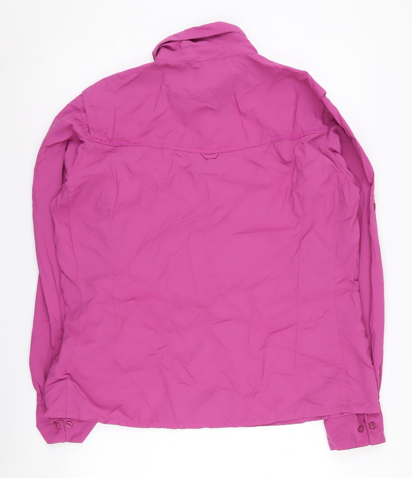 Craghoppers Women's Pink Collared Activewear Top, Size 20