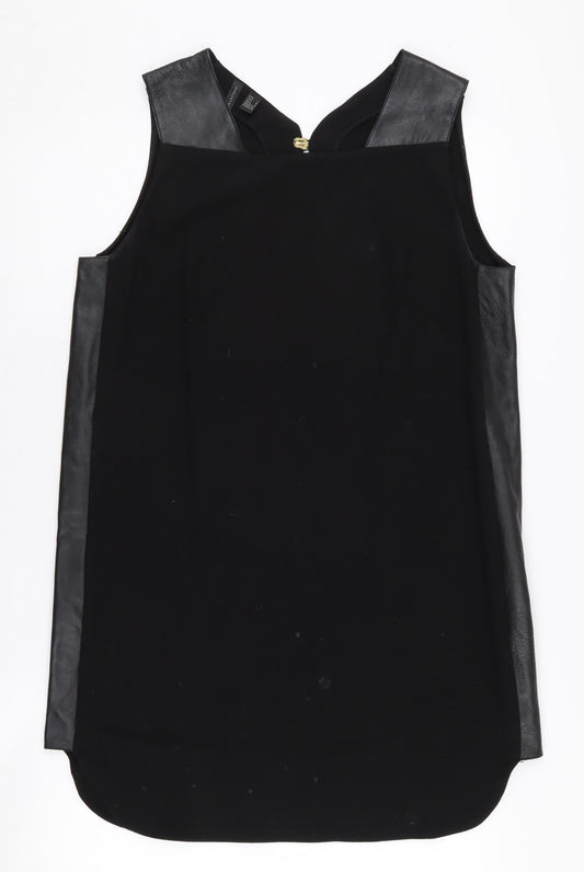 MNG Collection Women's Black Sleeveless Dress Size 12