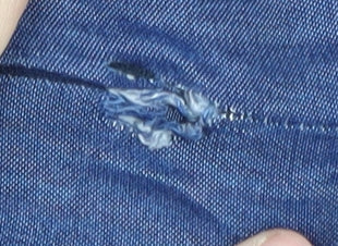 Zara Women's Blue V-Neck Denim Playsuit - XS