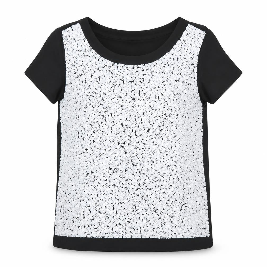 Womens UK Size L Ann Taylor Black  T-Shirt