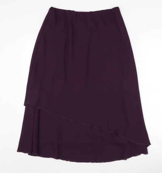 Bonmarché Women's Purple Skirt Size 14