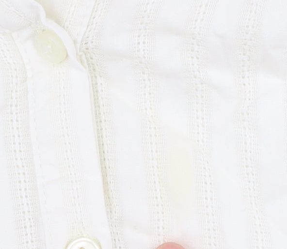 Womens UK Size 22 Marks and Spencer Ivory  Blouse