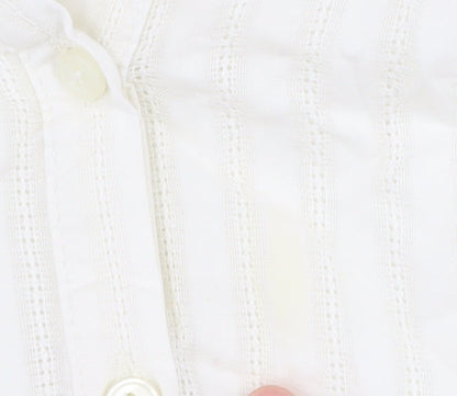 Womens UK Size 22 Marks and Spencer Ivory  Blouse