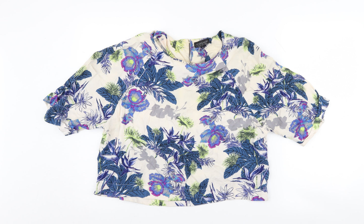 Womens UK Size 12 Topshop Multicoloured  Blouse
