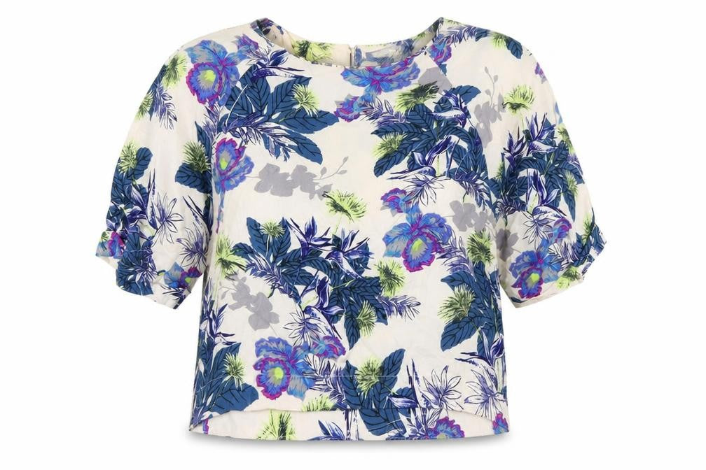 Womens UK Size 12 Topshop Multicoloured  Blouse