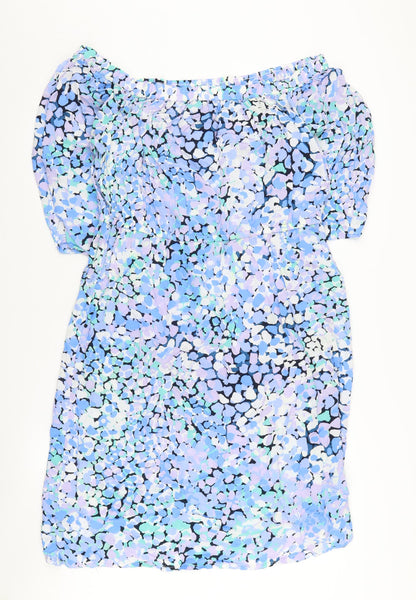 Marks and Spencer Women's Multicoloured Off the Shoulder Dress