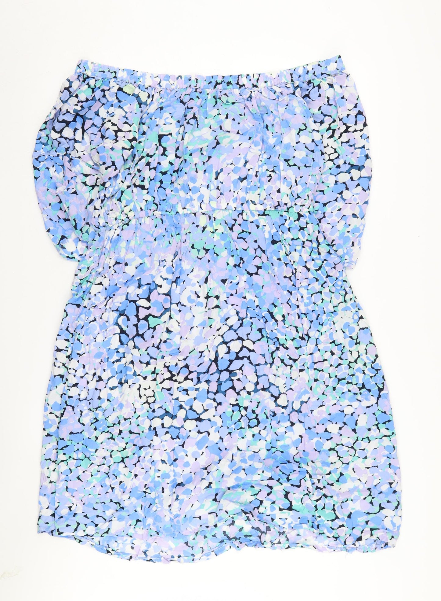 Marks and Spencer Women's Multicoloured Off the Shoulder Dress