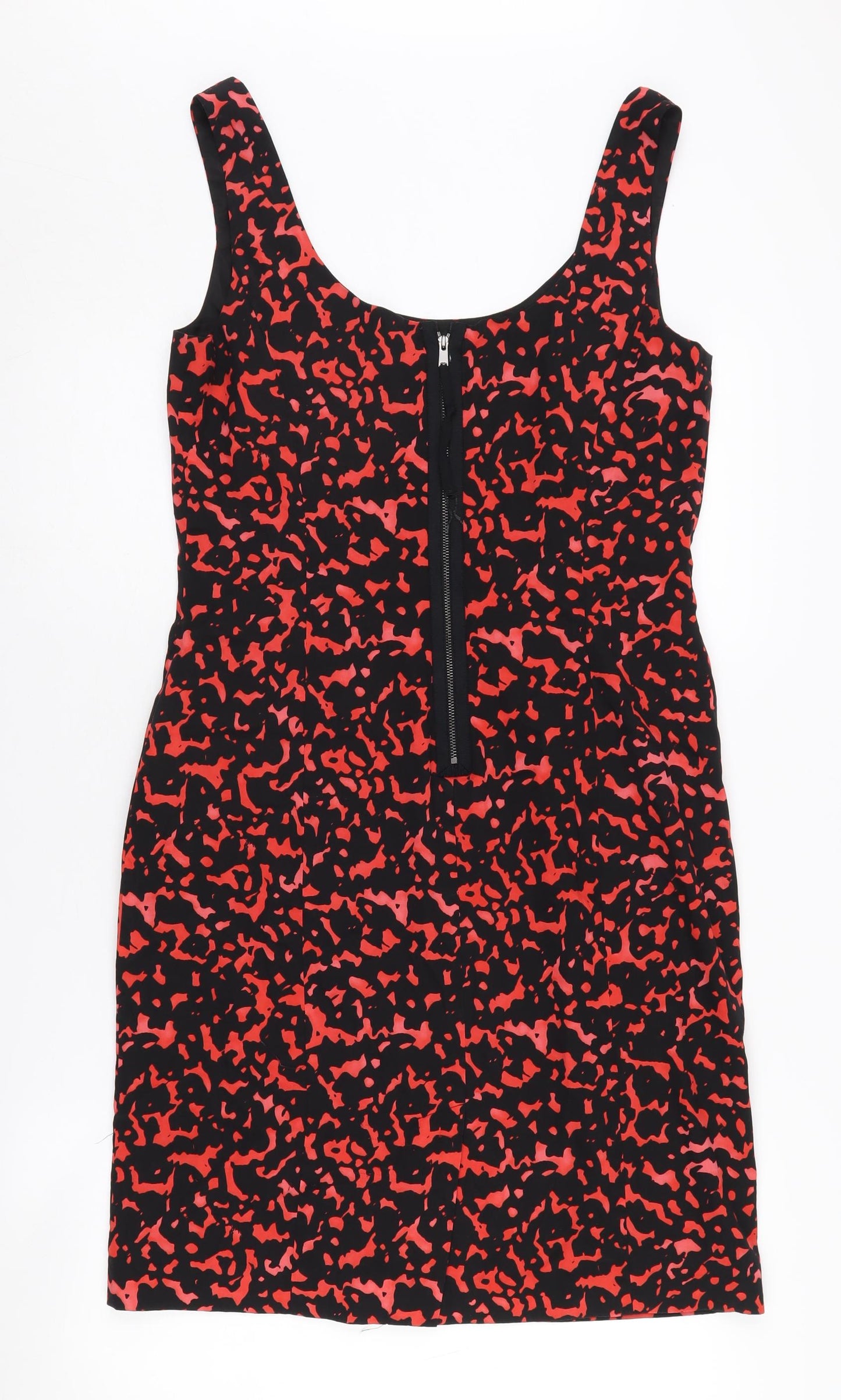 Ann Taylor Women's Multicoloured Animal Print Dress, Size 8