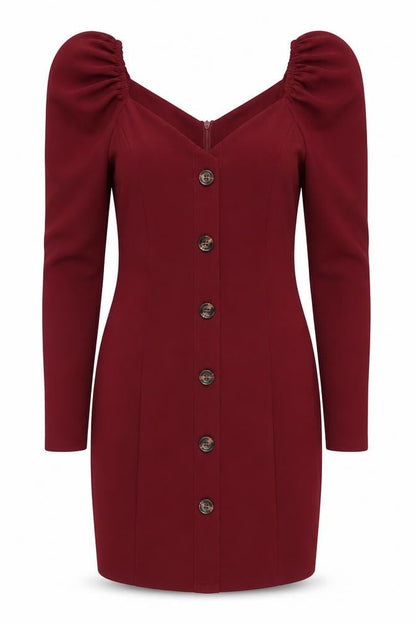 Missguided Women's Red Bodycon Mini Party Dress Size 8