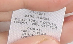 Asos Design Women's White Long Sleeve Dress Cotton