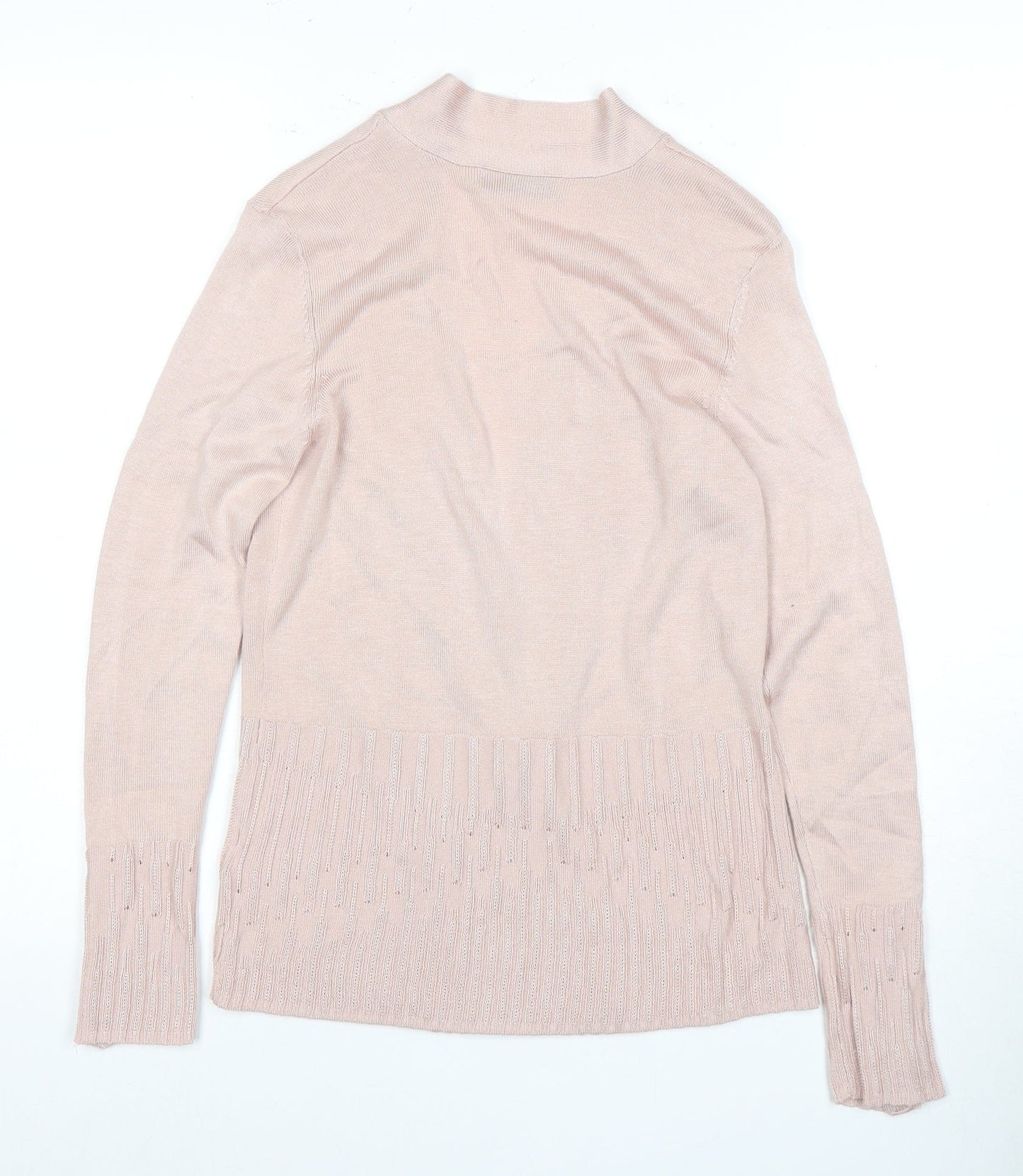 Womens UK Size 8 Marks and Spencer Pink Cardigan Jumper