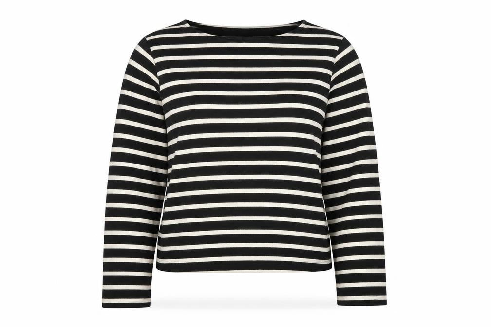 Womens UK Size 12 H&M Black Basic T-Shirt