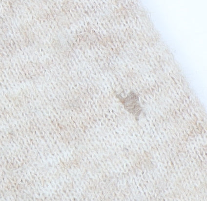 Hush Women's Beige Hooded Pullover Jumper XS