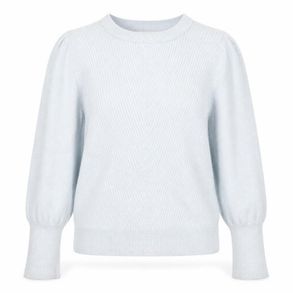Womens UK Size L YAYA Blue Pullover Jumper