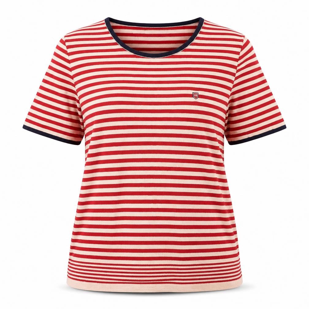 Womens UK Size 12 Basler Red  T-Shirt