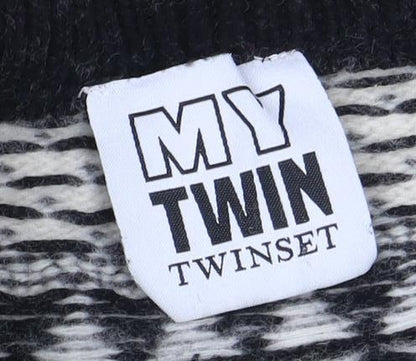 My Twin Twinset Women’s Ivory Wool Pullover Jumper S