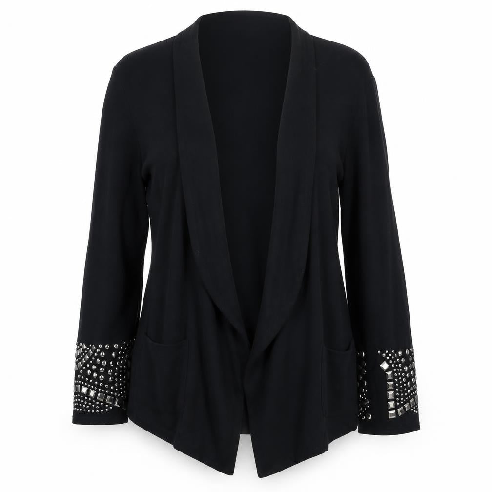 Womens UK Size S Wallis Black Cardigan Jumper