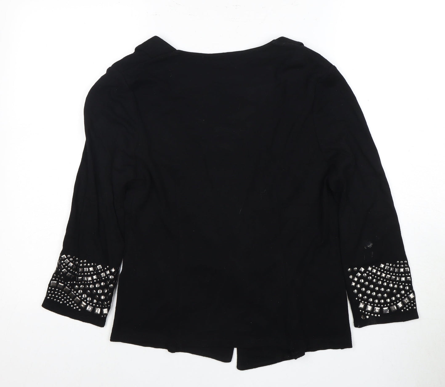 Womens UK Size S Wallis Black Cardigan Jumper