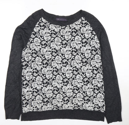 Womens UK Size 12 Marks and Spencer Black Pullover Jumper