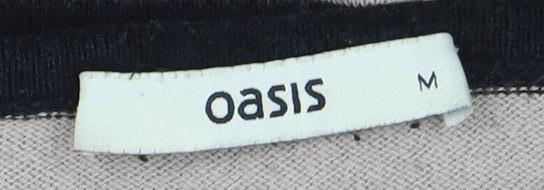 Oasis Women's Striped Long Sleeve Dress