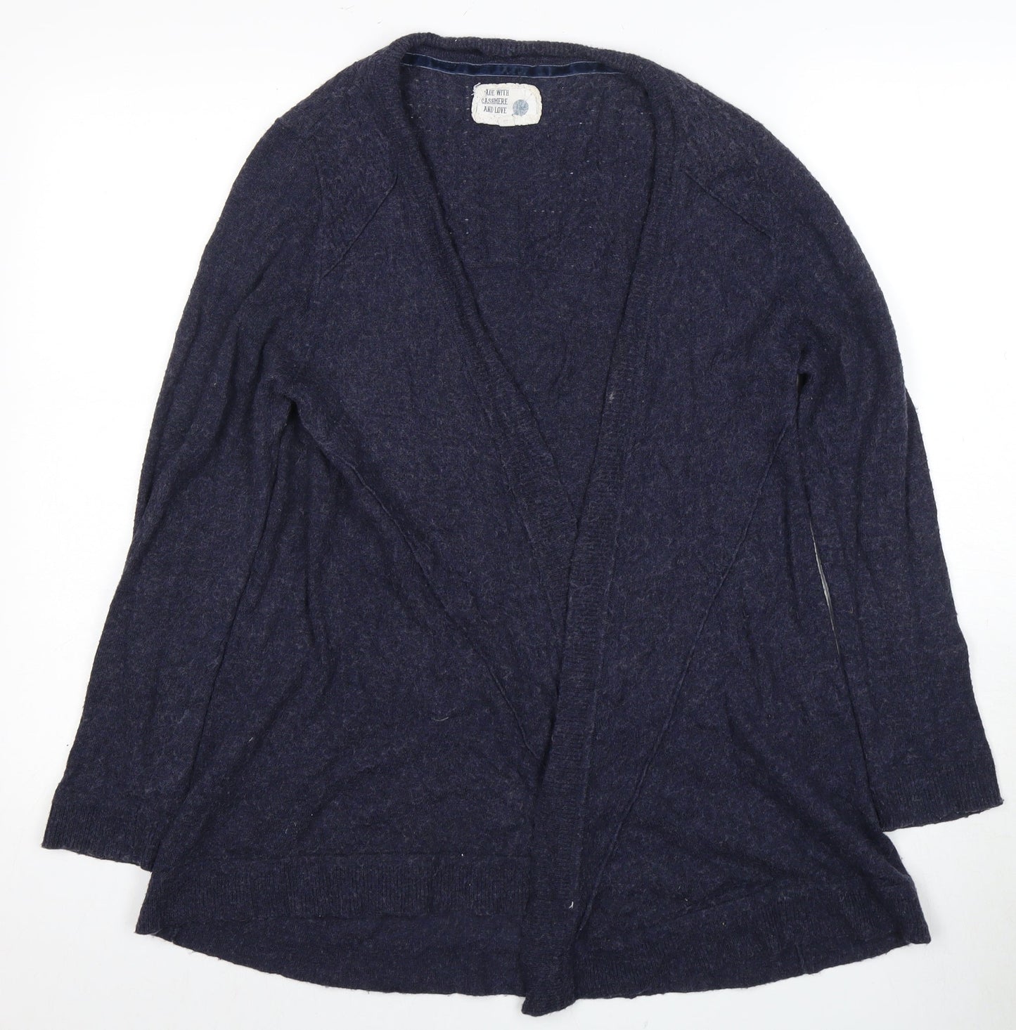 Womens UK Size 12 Debenhams Blue Cardigan Jumper
