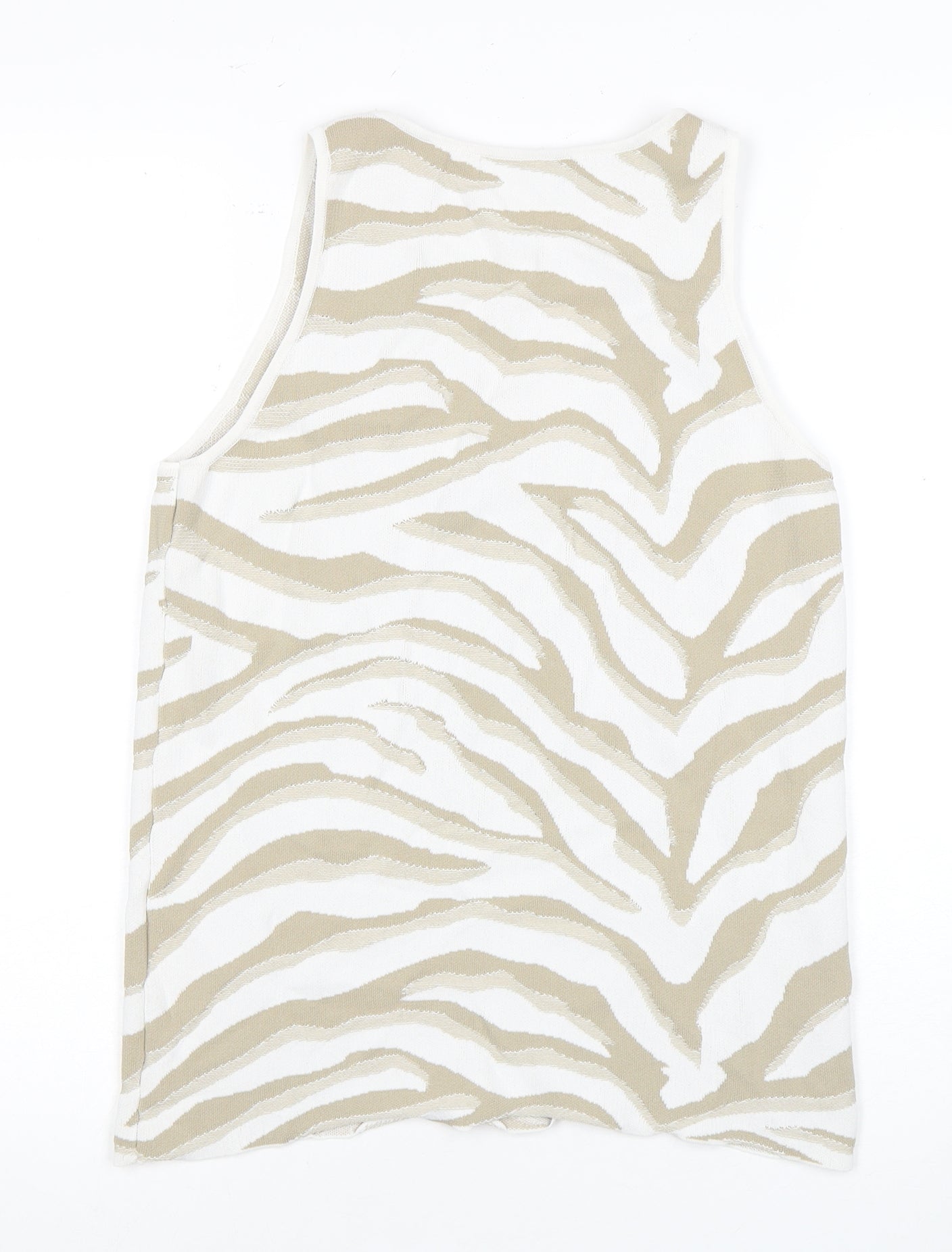 Womens UK Size M NEXT Beige  Tank