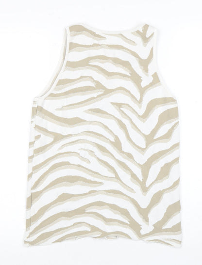 Womens UK Size M NEXT Beige  Tank