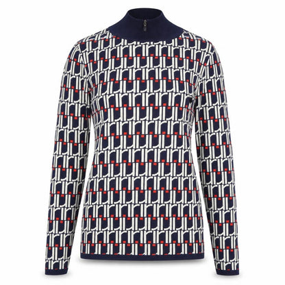 Womens UK Size 10 River Island Multicoloured Jersey Blouse