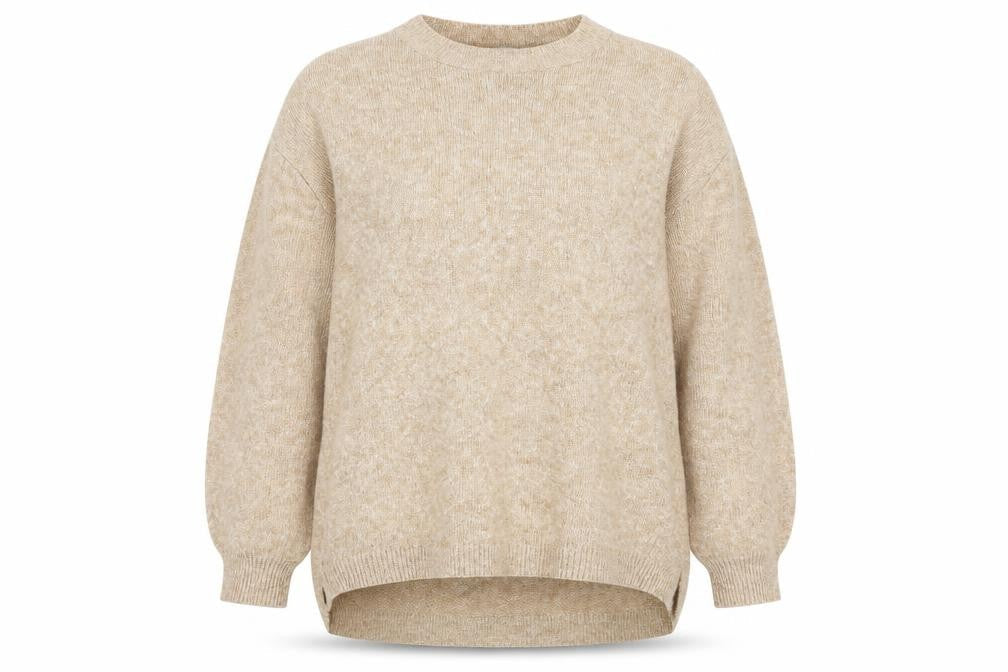 Womens UK Size L Stradivarius Beige Pullover Jumper