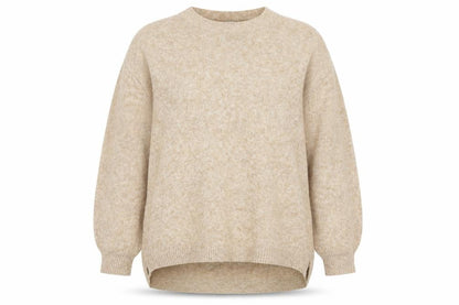 Womens UK Size L Stradivarius Beige Pullover Jumper