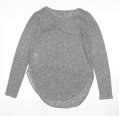 Womens UK Size S H&M Black Basic T-Shirt