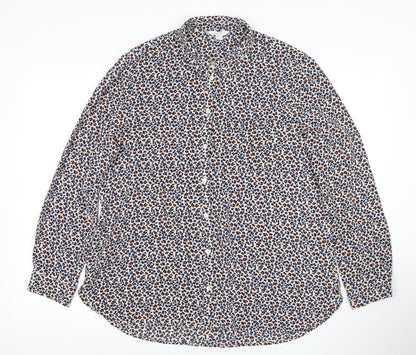 Womens UK Size 14 Springfield Multicoloured  Button-Up
