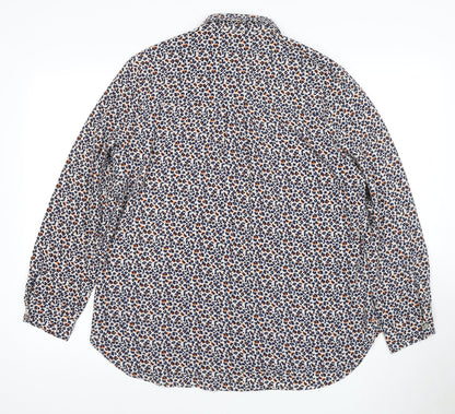 Womens UK Size 14 Springfield Multicoloured  Button-Up