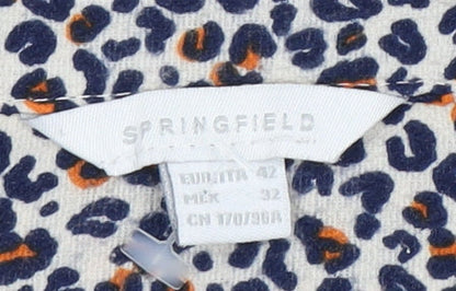 Womens UK Size 14 Springfield Multicoloured  Button-Up