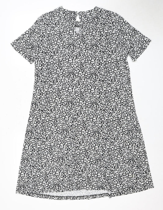 Marks and Spencer Women's Black Shift Dress Size 14