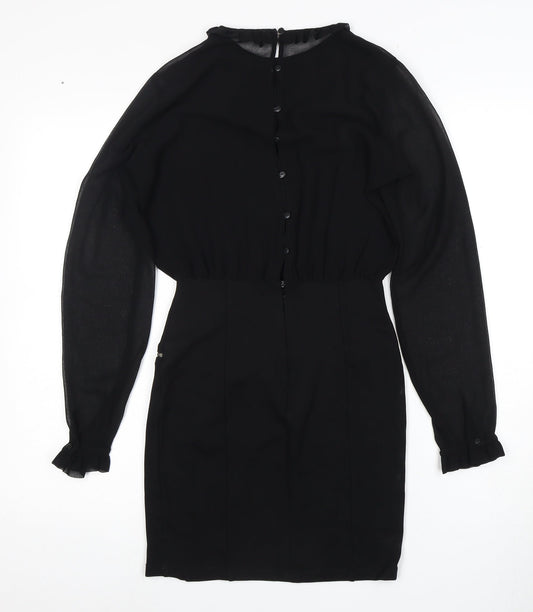TRF Women's Black Long Sleeve Dress Size 6