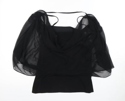 Coast Women's Black Camisole Blouse Size 8