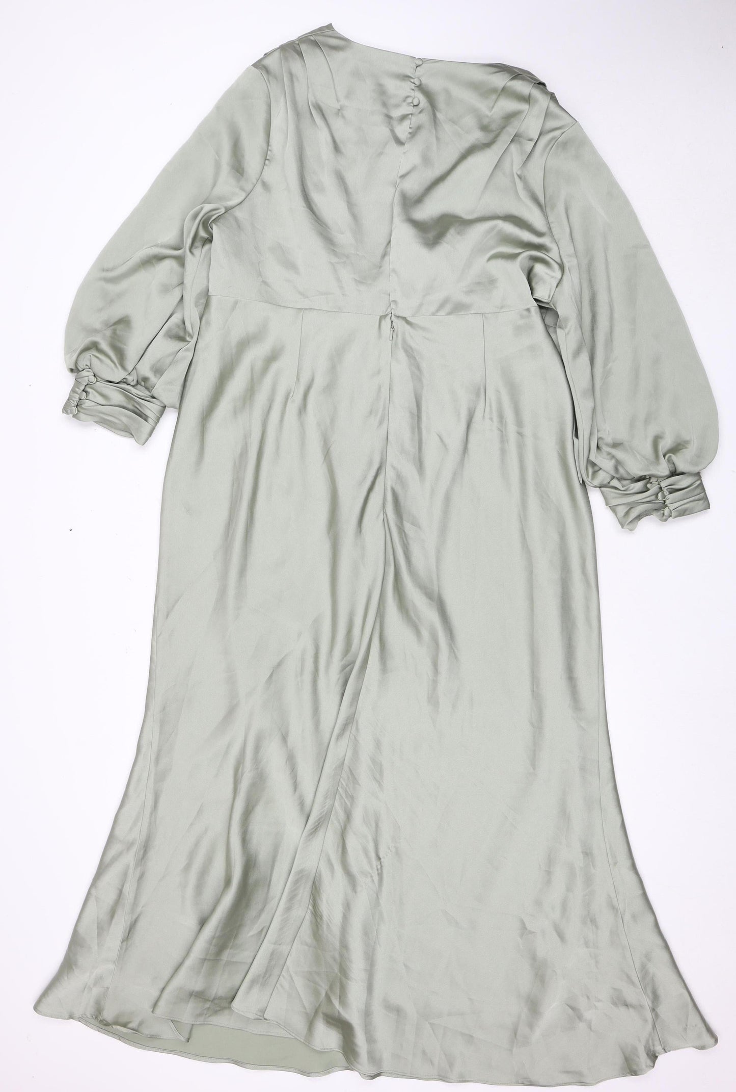 ASOS DESIGN Grey Maternity Dress, Size 20