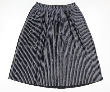 Womens UK Size S Zara Pleated  Skirt
