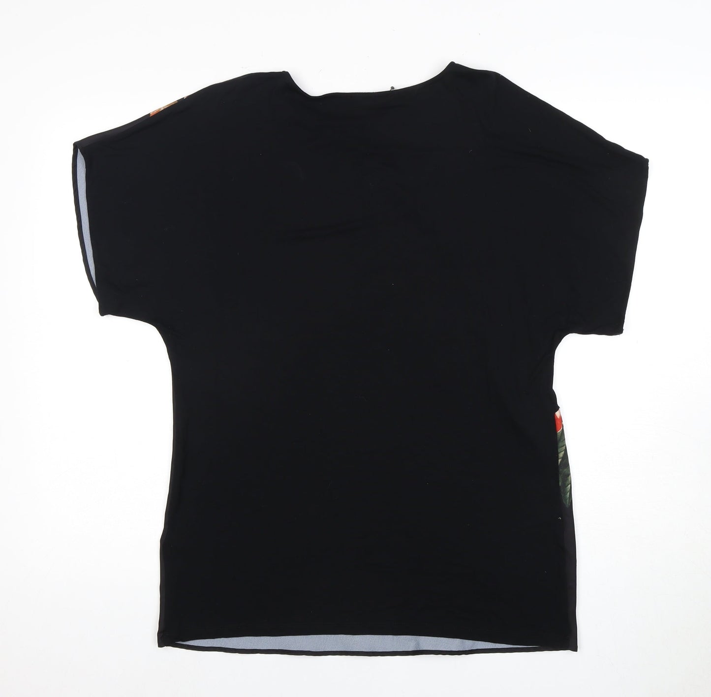 Womens UK Size 12 Marks and Spencer Black  T-Shirt