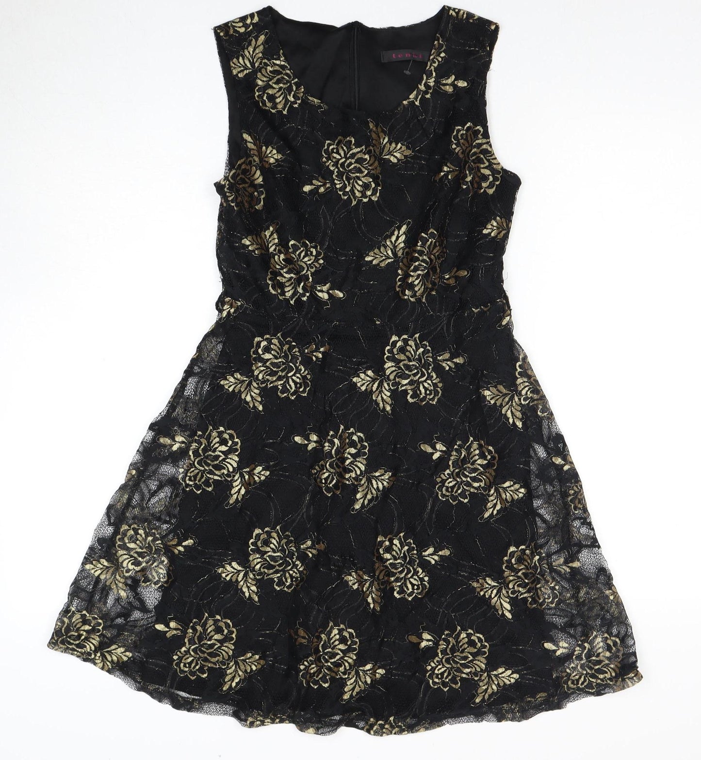 Fenn Wright Manson Women's Fit & Flare Dress, Black, Size 8