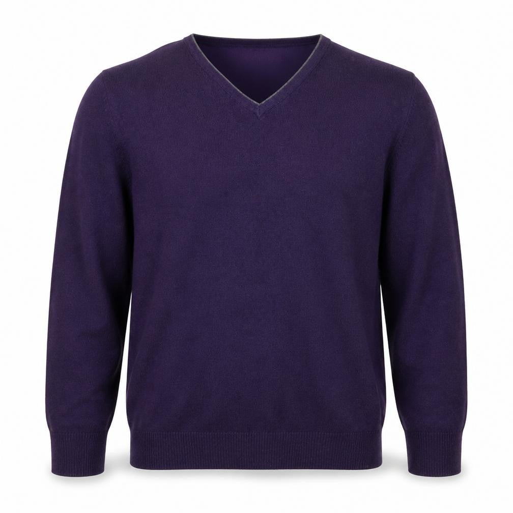 Mens UK Size L Jack Reid Purple Pullover Jumper
