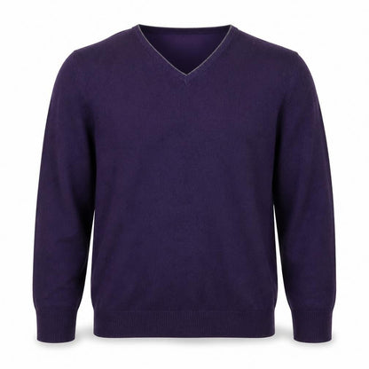 Mens UK Size L Jack Reid Purple Pullover Jumper