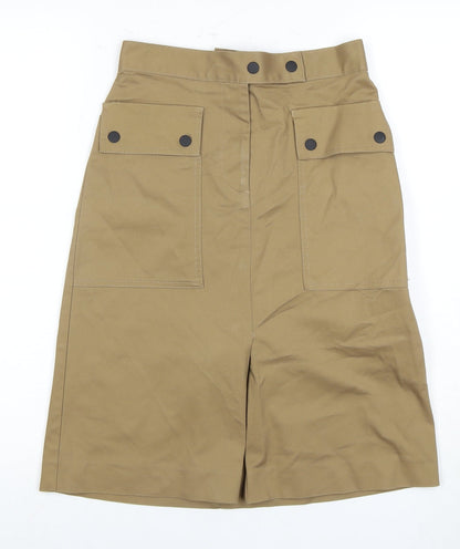 Marks and Spencer Women's Brown Size 6 Skirt
