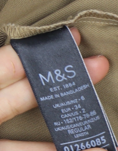 Marks and Spencer Women's Brown Size 6 Skirt